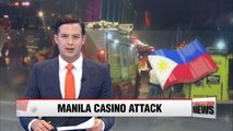 Death toll in Manila casino attack rises to 36, 1 of them confirmed to be Korean: Yonhap