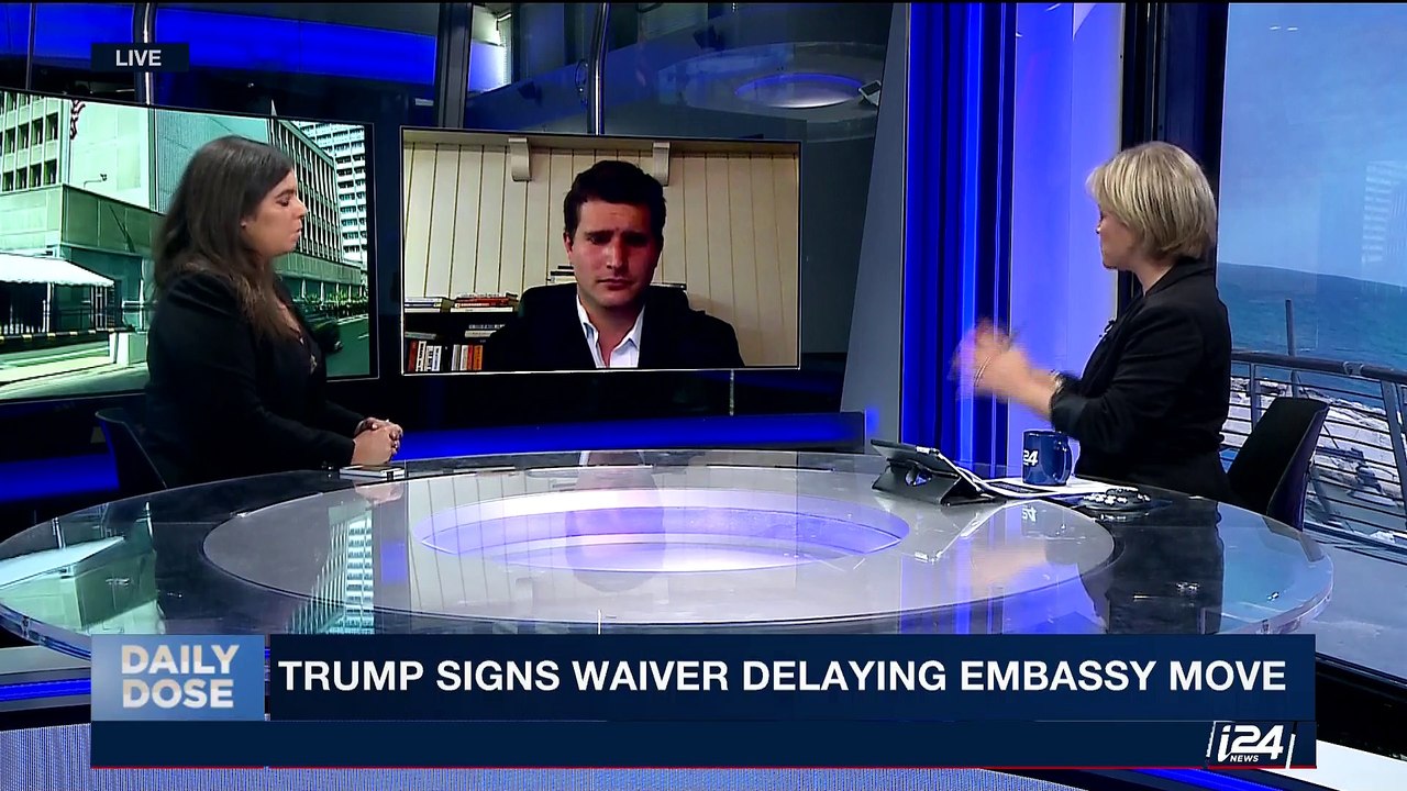 DAILY DOSE | Trump signs waiver delaying embassy move | Friday, June 2nd 2017