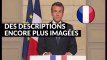 Plus rapide, moins précis, aussi "catchy" : en anglais et en français, les discours d'Emmanuel Macron n'étaient pas les mêmes