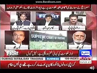 What Nihaal haashmi said ,there is notI an example like this in history....Its a threaening of murder...Haroon rasheed