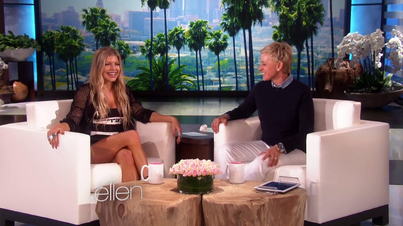 Interview de Fergie des Black Eyed Peas