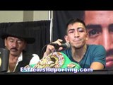 Leo Santa Cruz post abner Mares fight press conference -  EsNews boxing