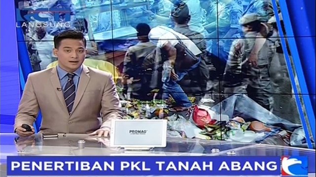 Kembali Berdagang, PKL Tanah Abang Ditertibkan Satpol PP