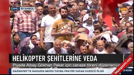 Piyade Albay Gökhan Peker'e veda