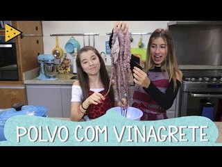 RECEITA DE POLVO COM VINAGRETE ESPECIAL | IVANA & SOFIA