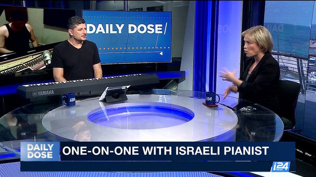 DAILY DOSE | Israeli musician strokes the keys for i24NEWS | Friday, June 2nd 2017