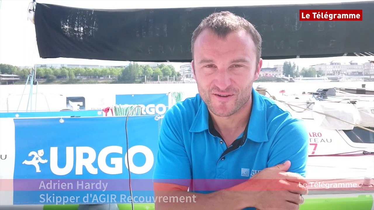 Solitaire Urgo - Le Figaro. Adrien Hardy : le retour !