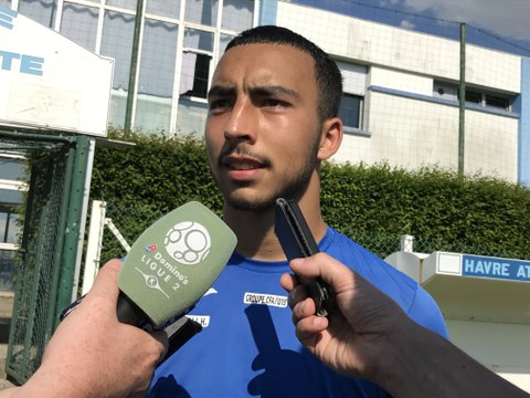 U19 / Avant Bordeaux - HAC en finale du championnat de France, ITV de Himad Abdelli