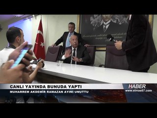 Akdemir CANLI yayında bunu da yaptı…