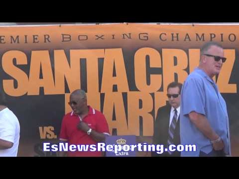 Weigh in: "EL PERRO" Alfredo Angulo on Mares/Santa Cruz card