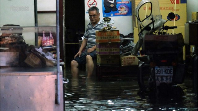 Fortes inondations à Taïwan, au moins 1 mort et 2 disparus