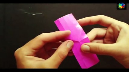 How To Make Origami Ring With Paper -- Pop Up Art