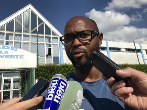 U19 / Avant Bordeaux - HAC en finale du championnat de France, ITV d'Abasse Ba