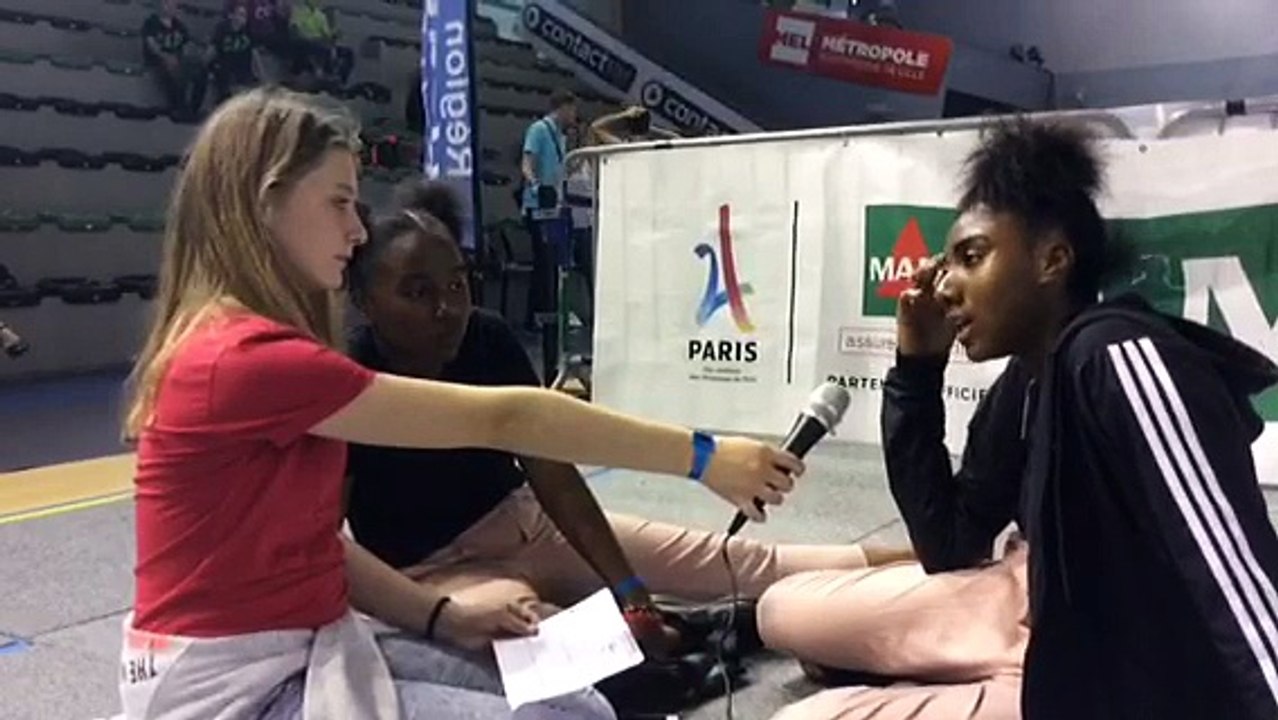 Interview des filles du lycée du Bourget, Chpt de France UNSS de hip-hop