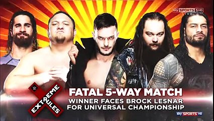 Roman Reigns vs Seth Rollins Full Match - Wwe Raw 29 May 2017 - YouTube