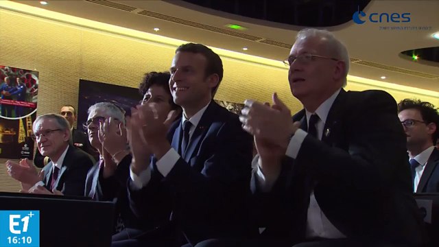 L’astronaute français Thomas Pesquet de retour sur Terre