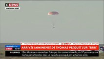 Regardez les images de Thomas Pesquet qui revient sur Terre après 196 jours dans l'espace