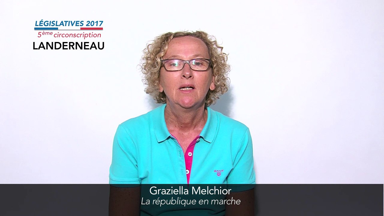 Législatives 2017. Graziella Melchior : 5e circonscription du Finistère (Landivisiau-Lesneven)