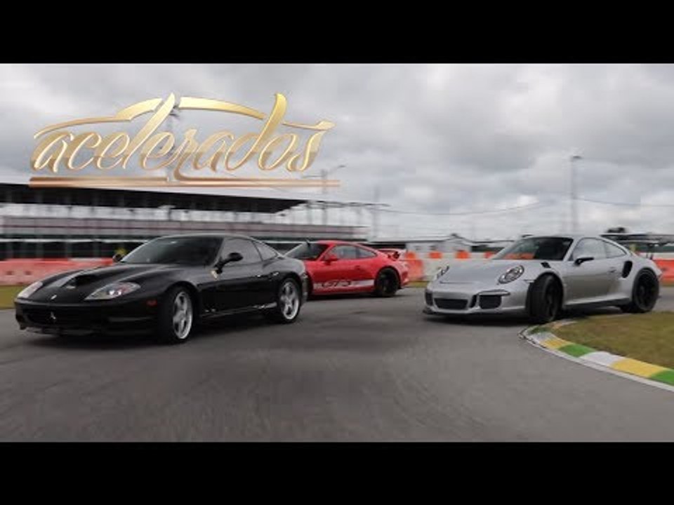 FERRARI 575 M MARANELLO x PORSCHE GT3 x GT3 RS - VOLTA RÁPIDA #106 | ACELERADOS