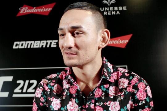 Max Holloway looking to 'live in the moment' against 'national hero' Jose Aldo at UFC 212