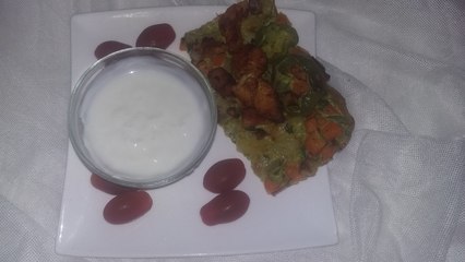 Tortilla au légumes et la dinde