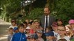 Visite du jardin de l'Hôtel de Matignon