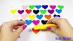ᴴᴰ ABCDEFGHIJKLMNOPQRSTUVWXYZ Learn Alphabet Modeling Clay Play Doh Hearts & Nur