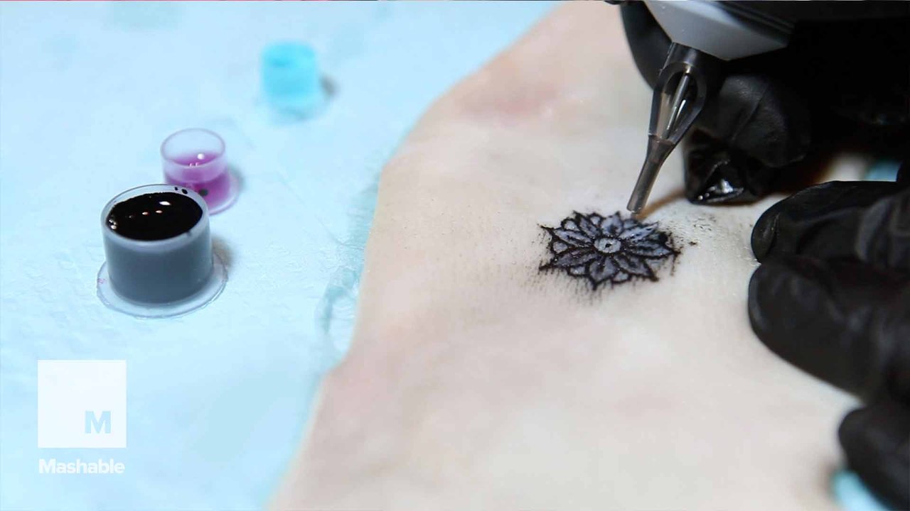 Researchers are testing color-changing tattoos that track your health