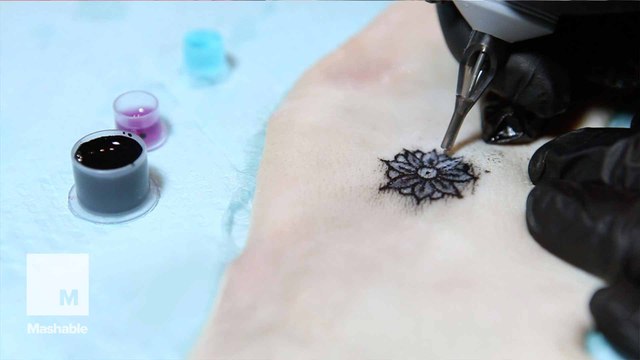 Researchers are testing color-changing tattoos that track your health