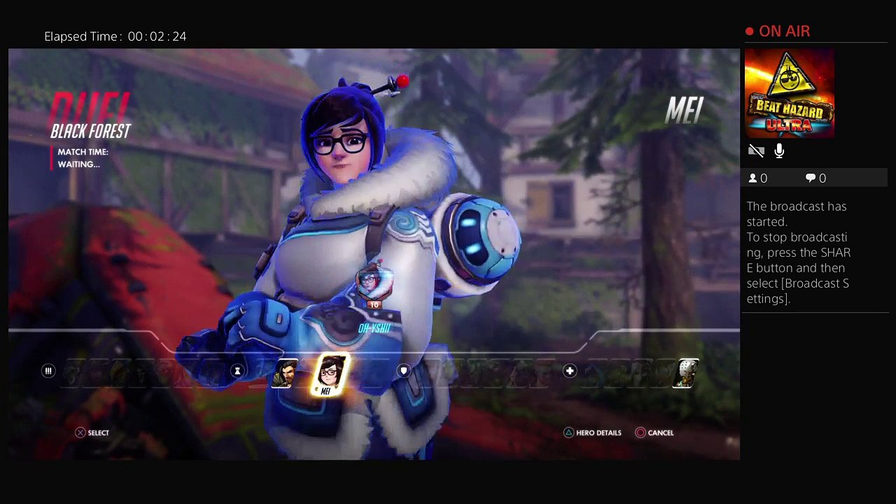 Oh-Yshii's Live PS4 Overwatch (2)