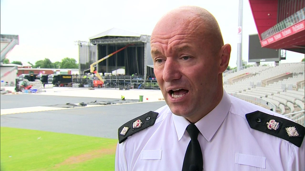 Manchester police prepared for concert security