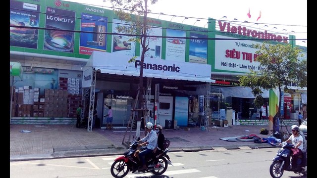 Cho thuê nhà bạt làm gian hàng tại siêu thị điện máy Viettronimex