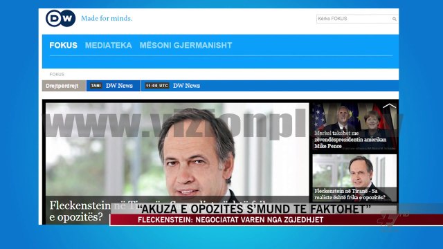 Fleckenstein: Manipulimi i zgjedhjeve? Opozita të provojë akuzat - News, Lajme - Vizion Plus