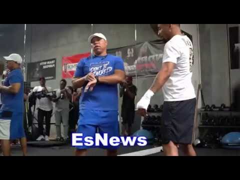 Ward Clowns Kovalev - He Said He Over Trained First Fight Now He Working Harder? EsNews Boxing