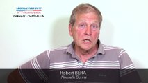 Législatives 2017. Robert Béra : 6e circonscription du Finistère (Carhaix-Châteaulin)