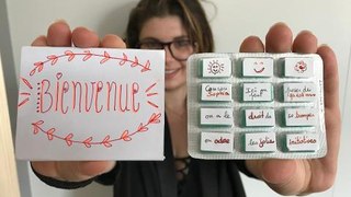 Fabriquer un cadeau de bienvenue à un stagiaire à partir d'une boite de chewing-gum