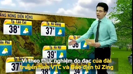 Thật đáng sợ, người dân HN vừa hứng chịu qua một ngày nóng kỷ lục 52 độ