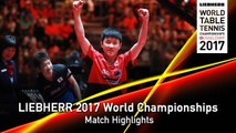 2017 World Championships Highlights I Jun Mizutani vs Tomokazu Harimoto (Round 2)
