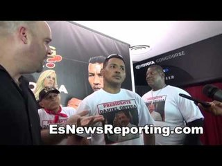 mayorga i slapped her ass to get into mosley head - EsNews