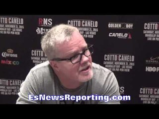 Freddie Roach on Canelo EsNews
