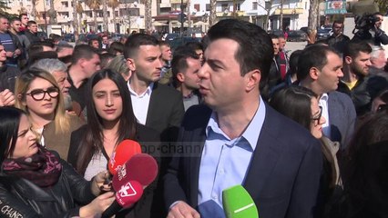 Protesta, Basha në Kavajë - Top Channel Albania - News - Lajme