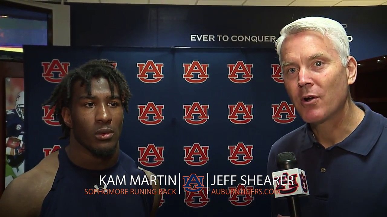 2017 Auburn Football Spring Practice: Kam Martin