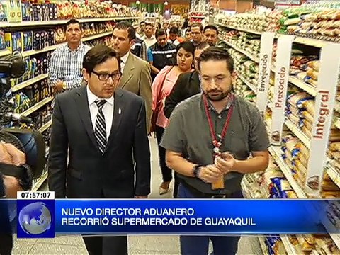 SENAE presentó a su nuevo Director General Mauro Andino