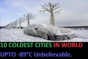 MOST COLD PLACES IN WORLD, WORLD'S MOST COLDEST COUNTRIES - Lowest temperature | Heavy rainfall/snow