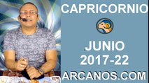 CAPRICORNIO JUNIO 2017-28 May al 3 Jun 2017-Amor Solteros Parejas Dinero Trabajo-ARCANOS.COM