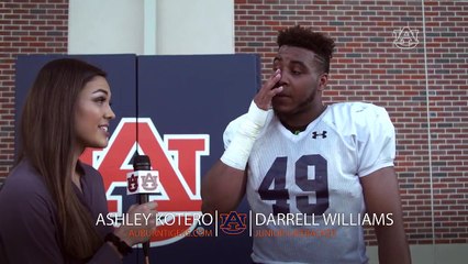 Auburn Football Spring Practice: Darrell Williams