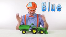 Tractors for Children s - TRACTOR SONG _ Blippi Toys