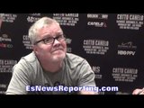 Freddie Roach on GGG Golovkin vs Miguel Cotto -  EsNews Boxing