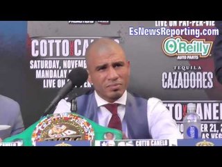 Hardcore Canelo fan talks trash to cotto: margarito is your daddy esnews boxing