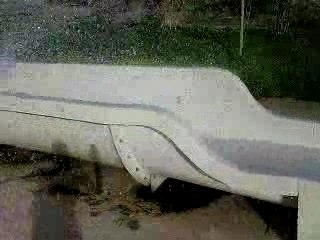 descente dans un tobogan